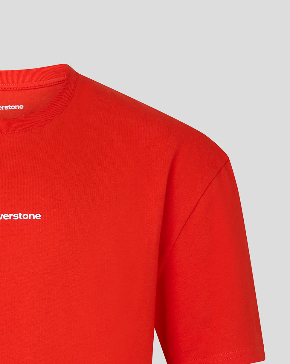 Silverstone Unisex British Injection T-Shirt - Red