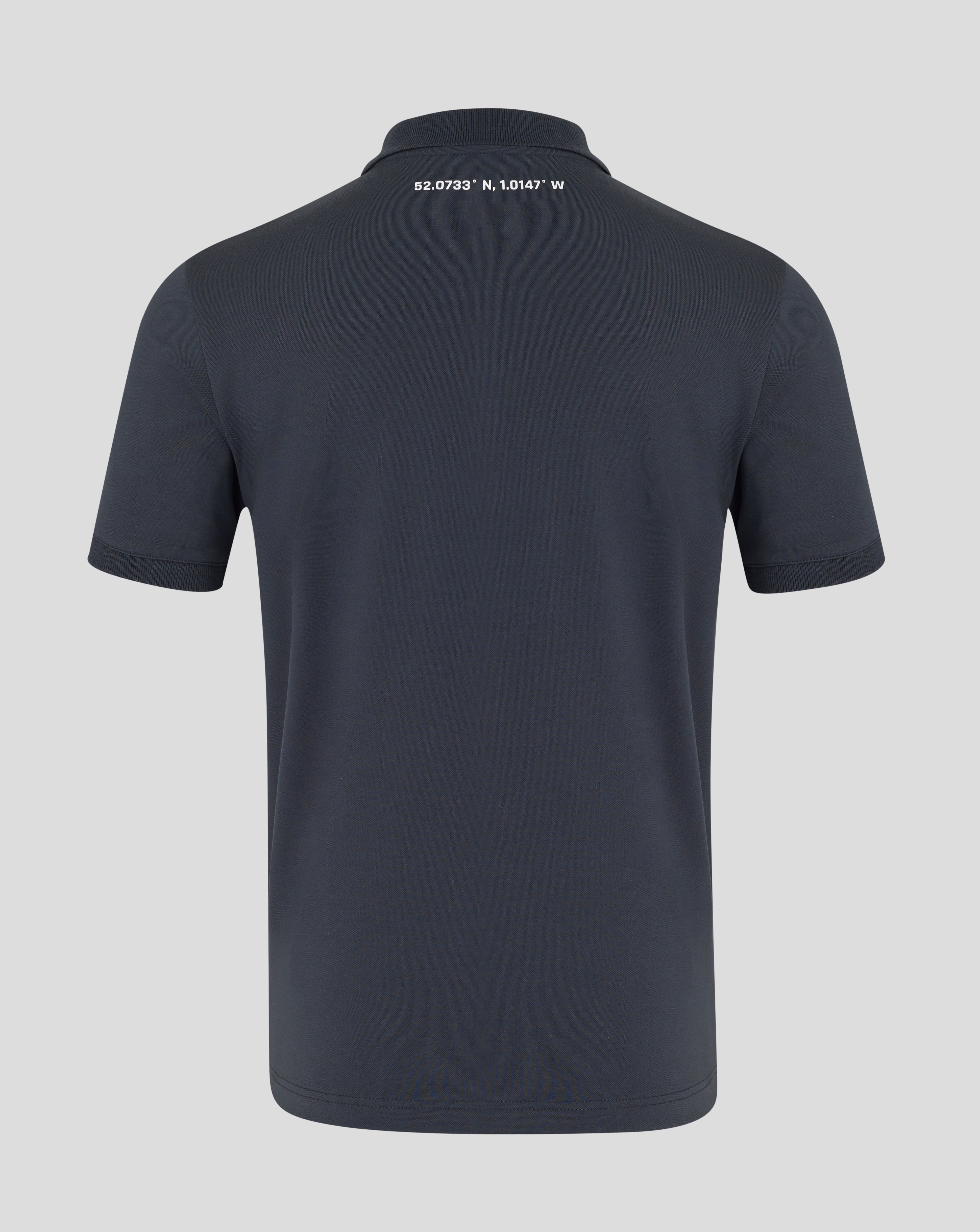 Silverstone Unisex British Injection Regular Fit Polo - Dark Navy