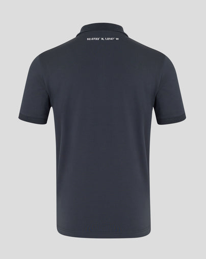 Silverstone Unisex British Injection Regular Fit Polo - Dark Navy