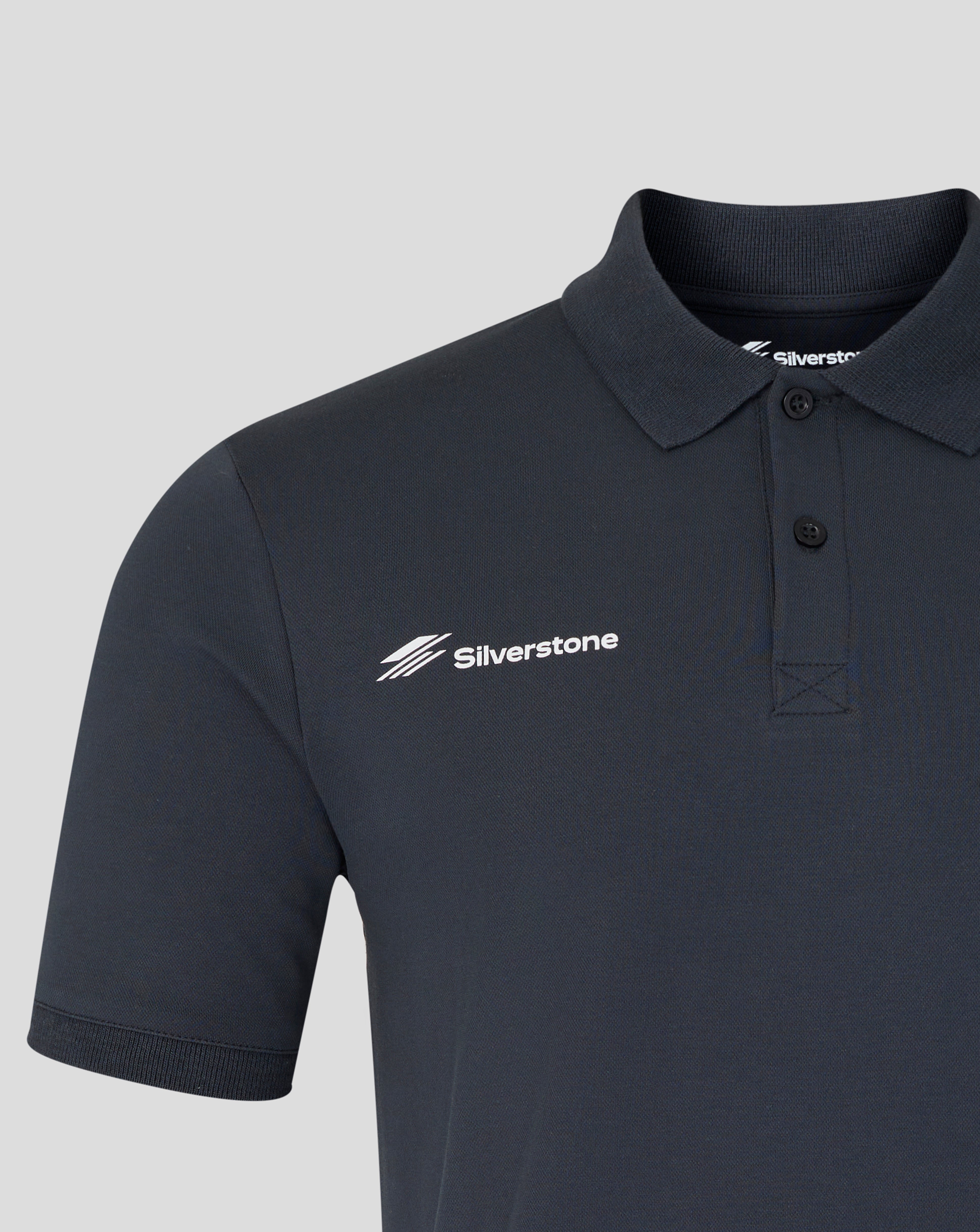 Silverstone Unisex British Injection Regular Fit Polo - Dark Navy