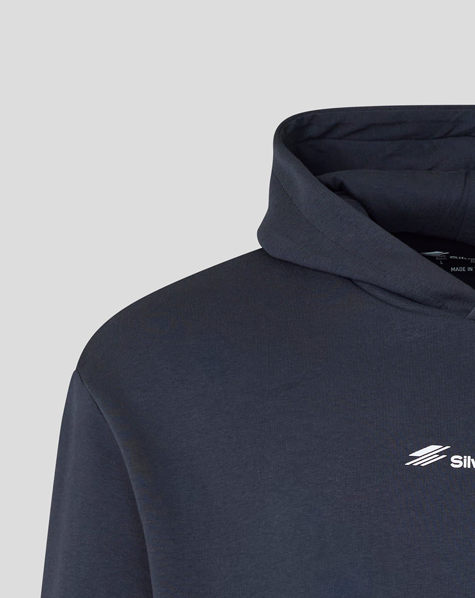 Silverstone Unisex British Injection Hoodie - Dark Navy
