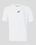 White Silverstone Festival T shirt with front logo and bold back graphic