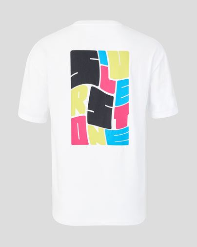 Silverstone Unisex Festival Brights T-Shirt - White