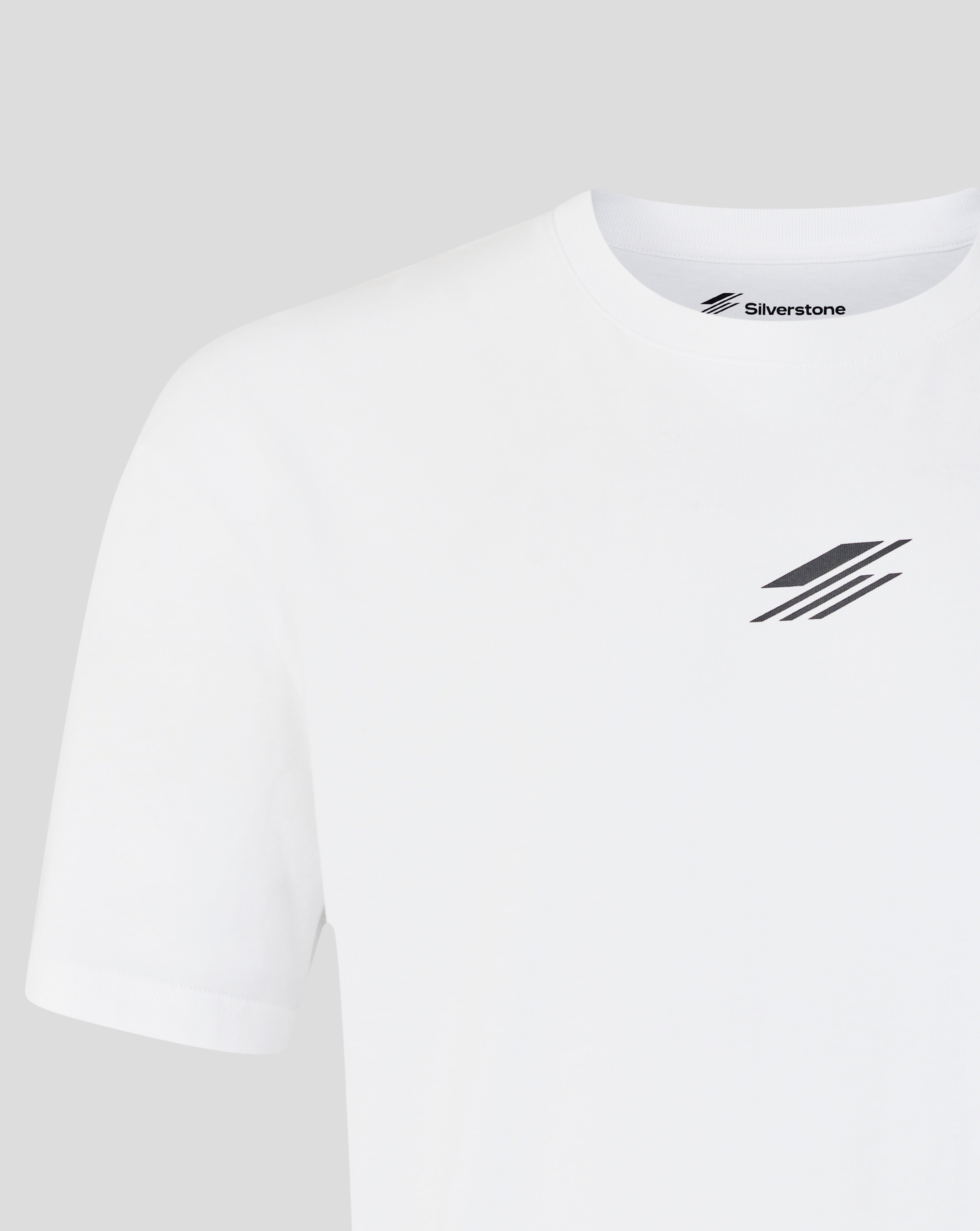 Silverstone Unisex Festival Brights T-Shirt - White