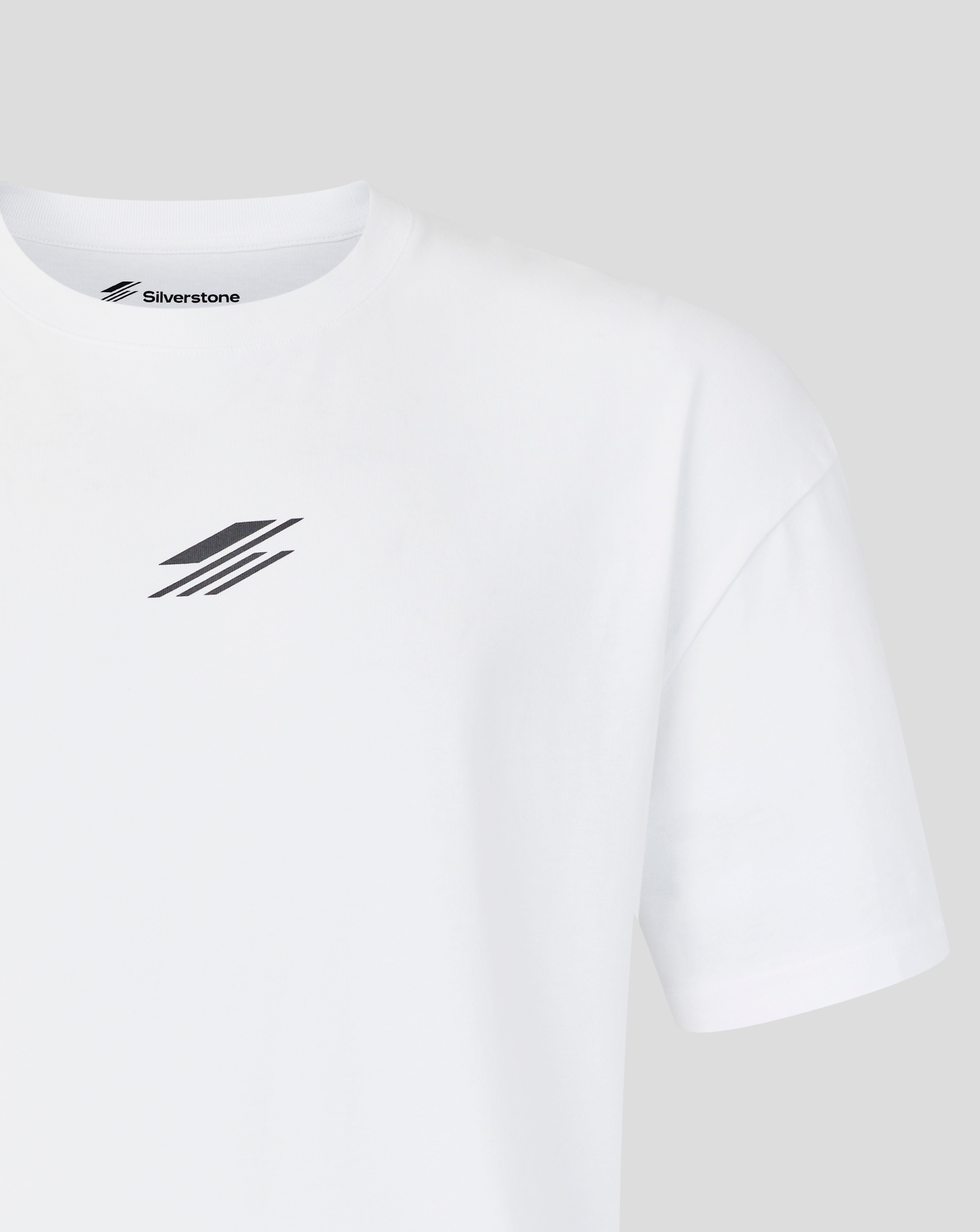 Silverstone Unisex Festival Brights T-Shirt - White