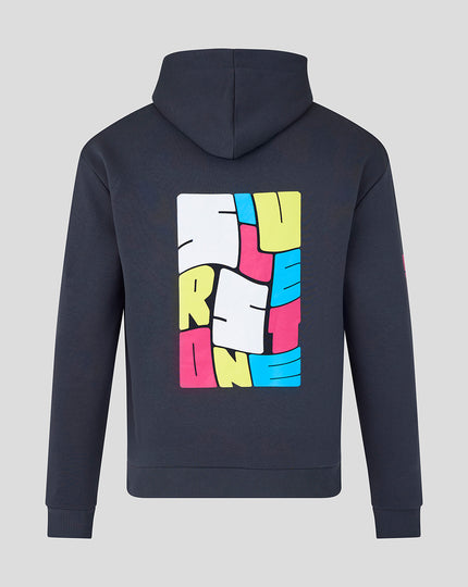 Silverstone Unisex Festival Brights Pullover Hoodie - Dark Navy