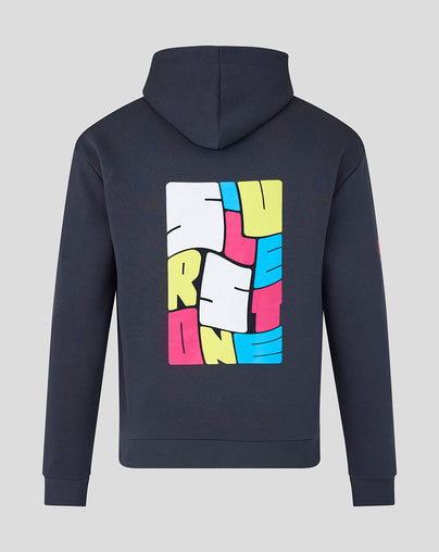 Silverstone Unisex Festival Brights Pullover Hoodie - Dark Navy