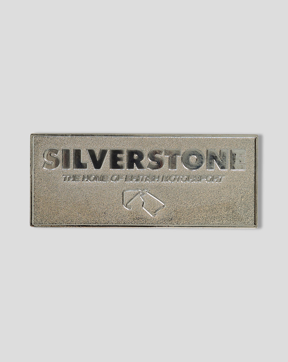 Silverstone Car Auto Badge - Silver