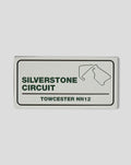 Silverstone Circuit street sign magnet with Towcester NN12