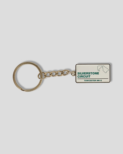 Silverstone Street Sign Keyring
