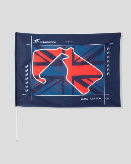 Silverstone Flag With Pole