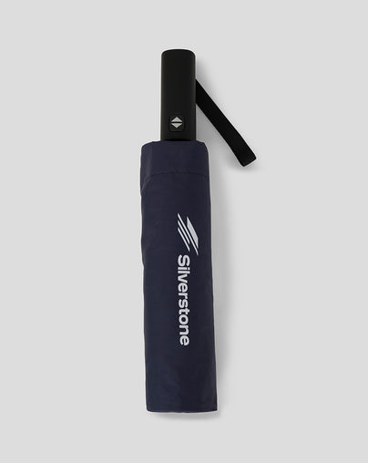 Silverstone Telescopic Umbrella - Red/Navy