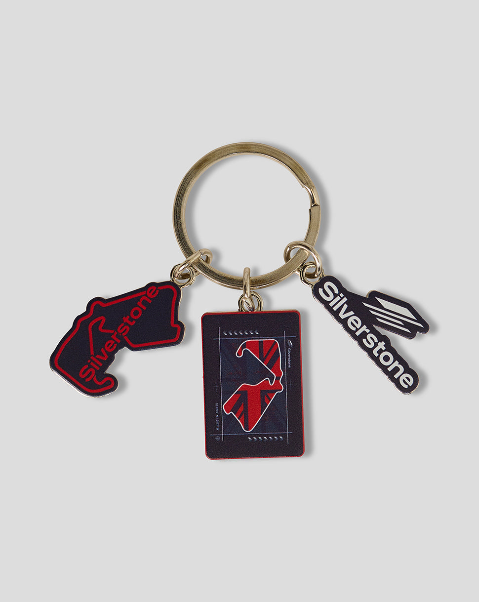 Silverstone Charm Keyring