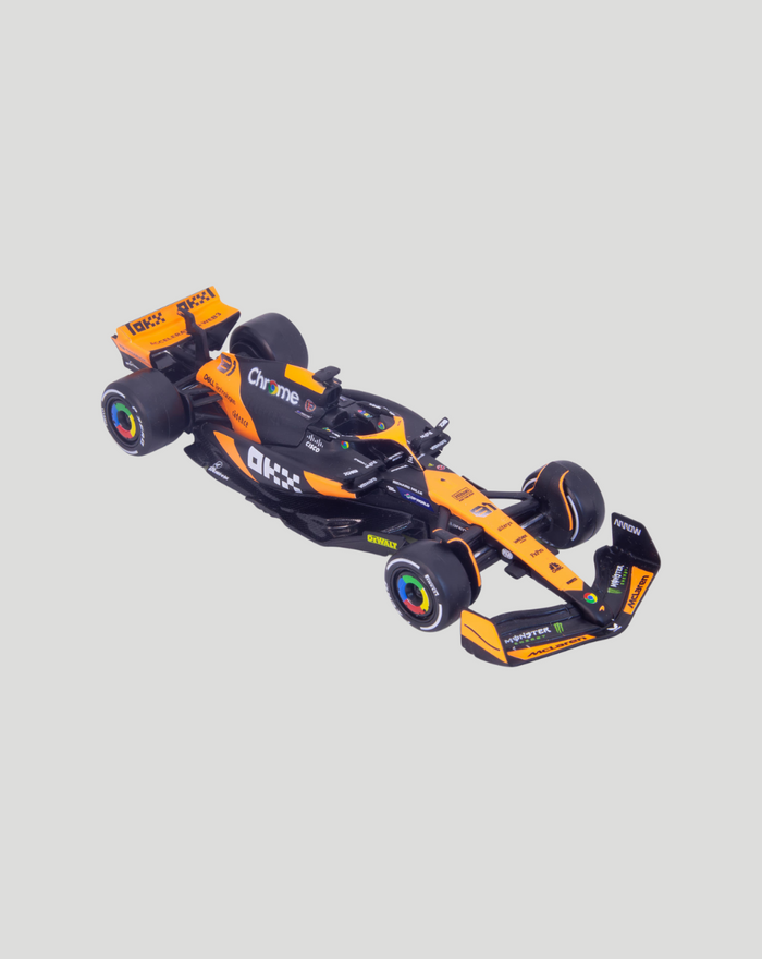 1:43 McLaren MCL38 2024 model car in orange and black
