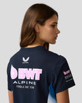 BWT Alpine Formula One Team Women’s Official Set Up T-Shirt - Navy