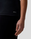 Detail shot of a Haas Team T shirt with AerTek logo at the front lower left hem.