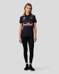 Oracle Red Bull Racing Womens Teamline Short Sleeve Polo Shirt - Night Sky