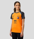 Official Womens McLaren F1 Teamwear Set Up T-Shirt Oscar Piastri- Papaya/Phantom