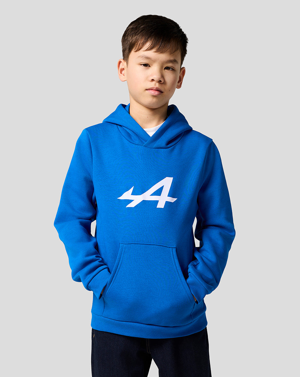 Alpine Juniors Core Essentials Hoodie - Lapis Blue