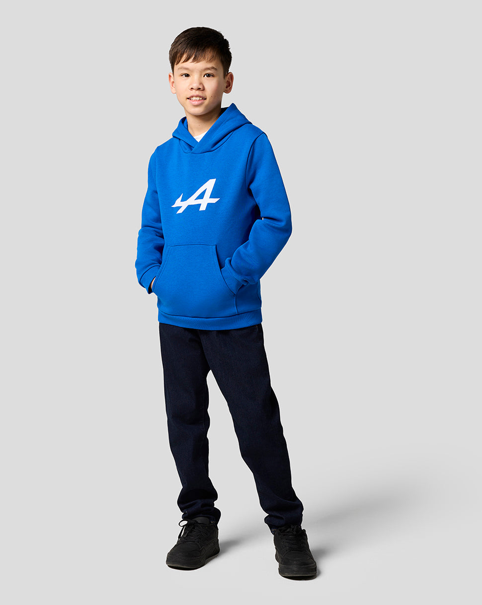 Alpine Juniors Core Essentials Hoodie - Lapis Blue