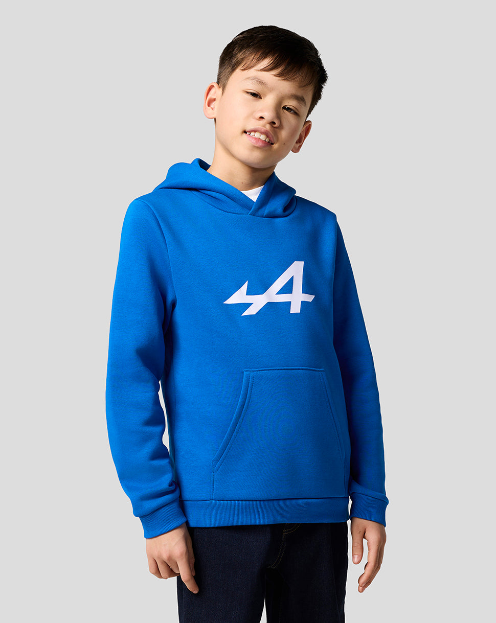 Alpine Juniors Core Essentials Hoodie - Lapis Blue