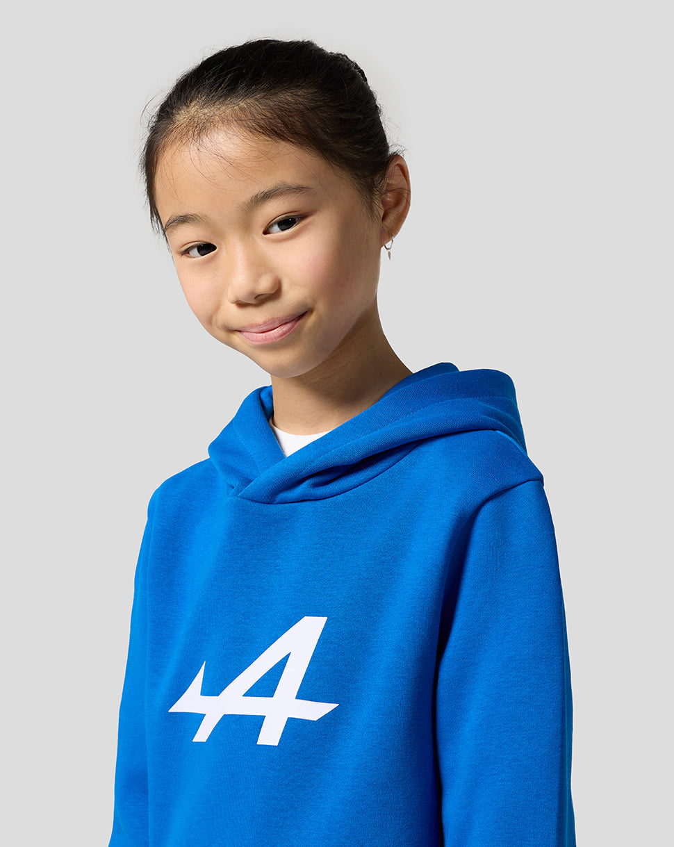 Alpine Juniors Core Essentials Hoodie - Lapis Blue