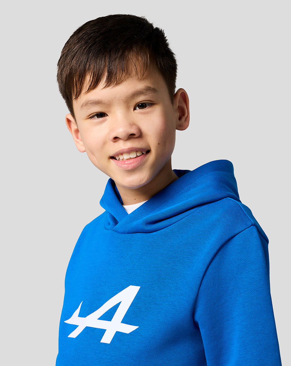 Alpine Juniors Core Essentials Hoodie - Lapis Blue