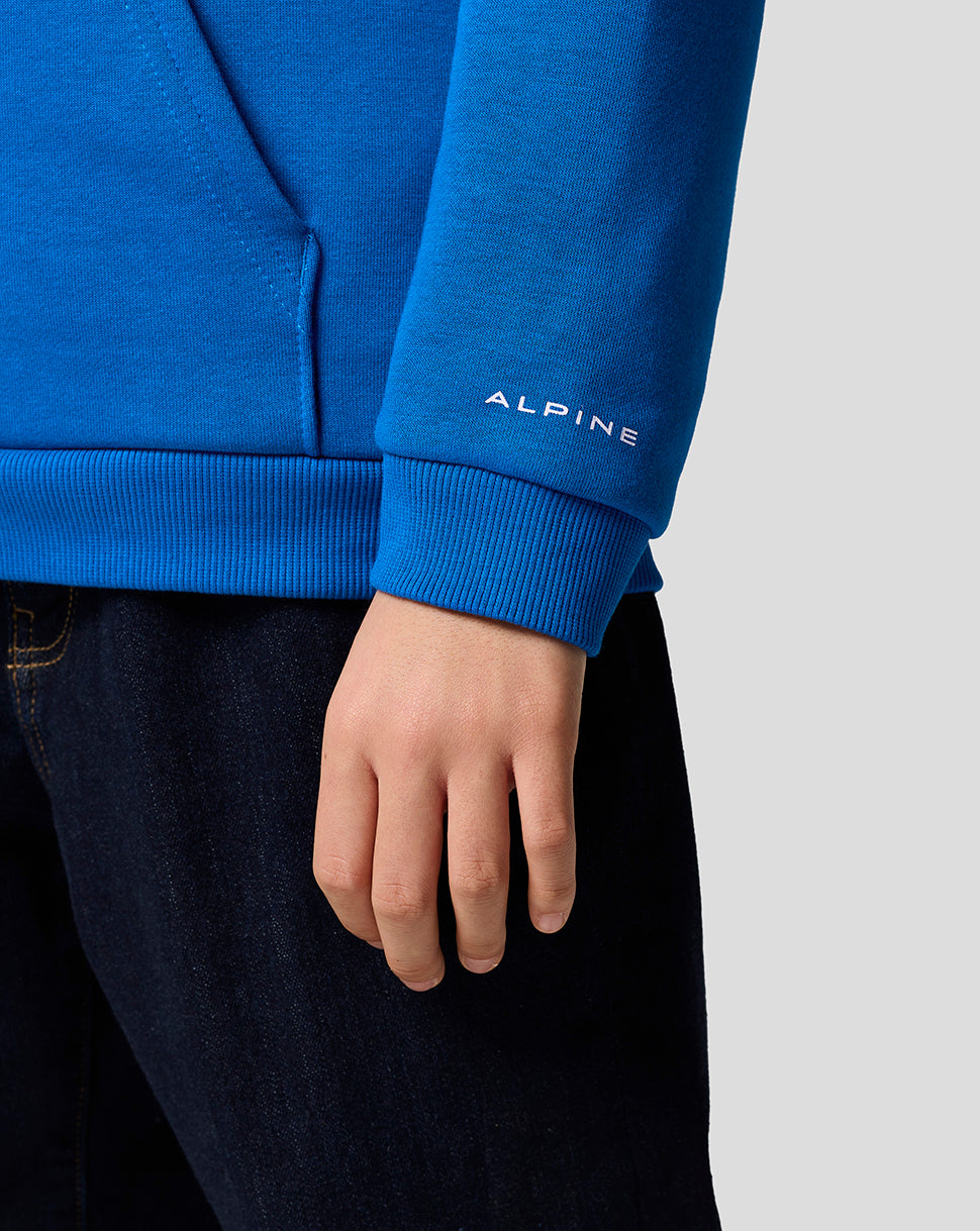 Alpine Juniors Core Essentials Hoodie - Lapis Blue