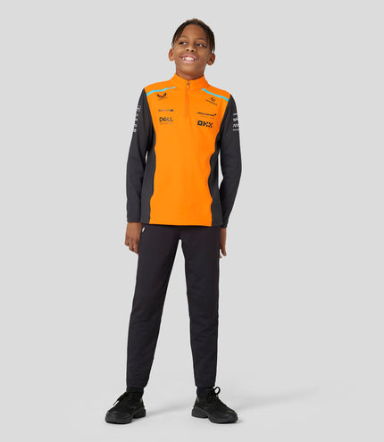 Junior Official Teamwear Quarter Zip Top Oscar Piastri Formula 1