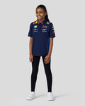 Oracle Red Bull Racing Junior Official Teamline Short Sleeve Polo Shirt - Night Sky
