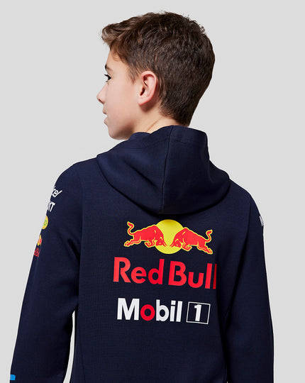 Oracle Red Bull Racing Junior Official Teamline Pullover Hoodie - Night Sky