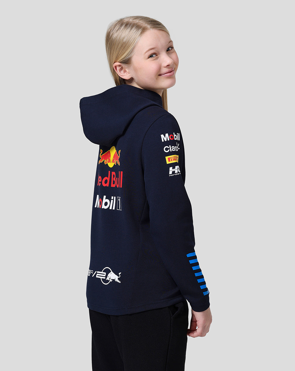 Oracle Red Bull Racing Junior Official Teamline Pullover Hoodie - Night Sky