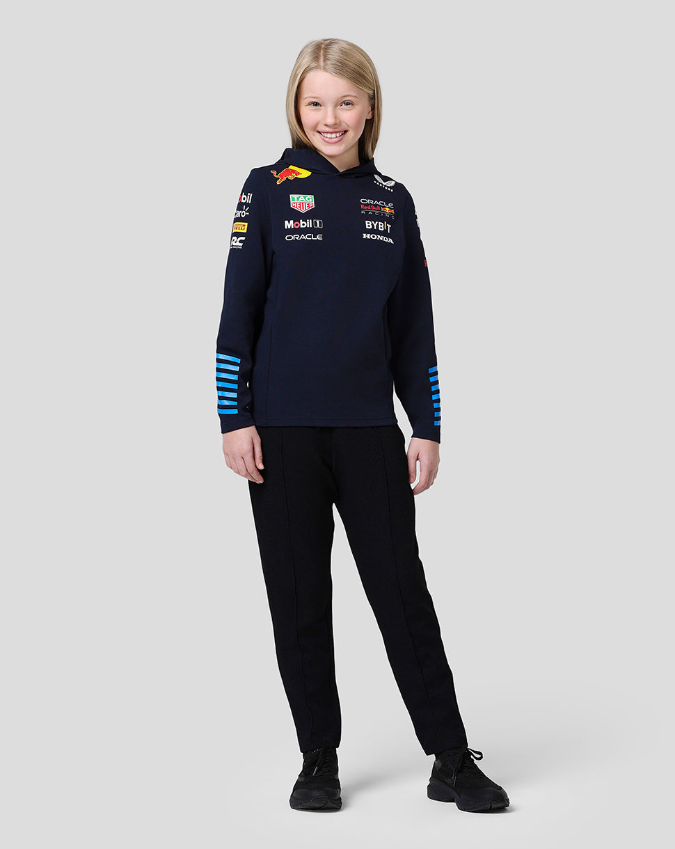 Oracle Red Bull Racing Junior Official Teamline Pullover Hoodie - Night Sky