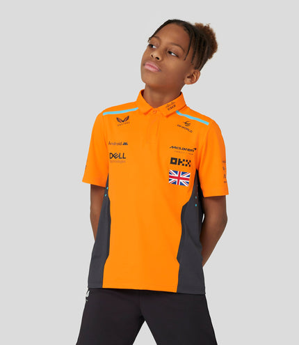 Junior Official Teamwear Polo Shirt Lando Norris Formula 1