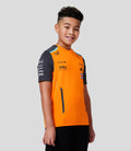 Junior Official Teamwear Set Up T-Shirt Lando Norris Formula 1 - Papaya/Phantom