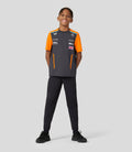 Junior Official Teamwear Set Up T-Shirt Lando Norris Formula 1 - Phantom/Papaya