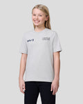 Oracle Red Bull Racing Juniors Max Helmet Tee - Grey Marl