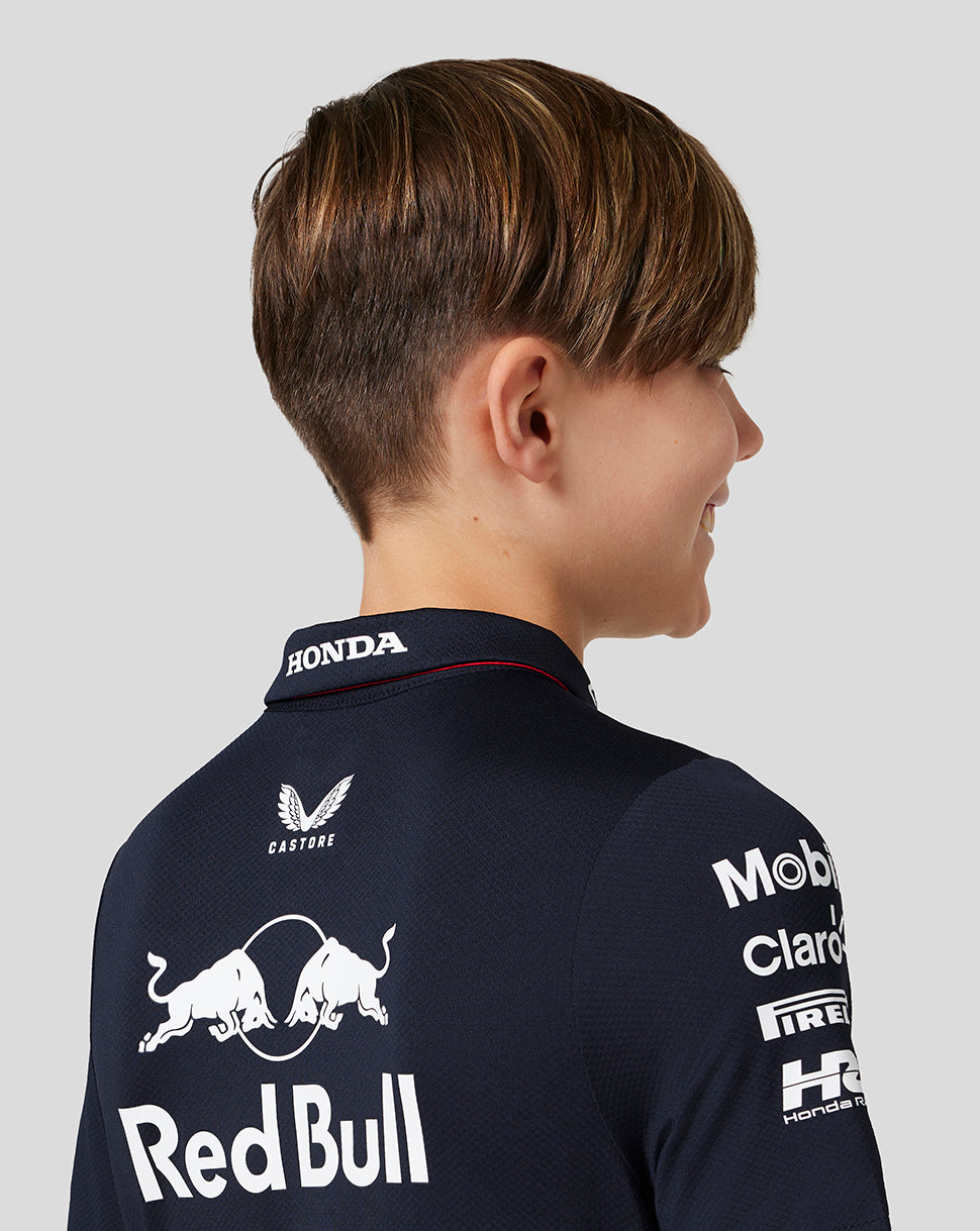 Oracle Red Bull Racing Junior Official Teamline America Race Team Polo - Night Sky