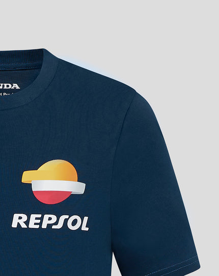 Junior Honda HRC Repsol World Champions T-Shirt - Pageant Blue