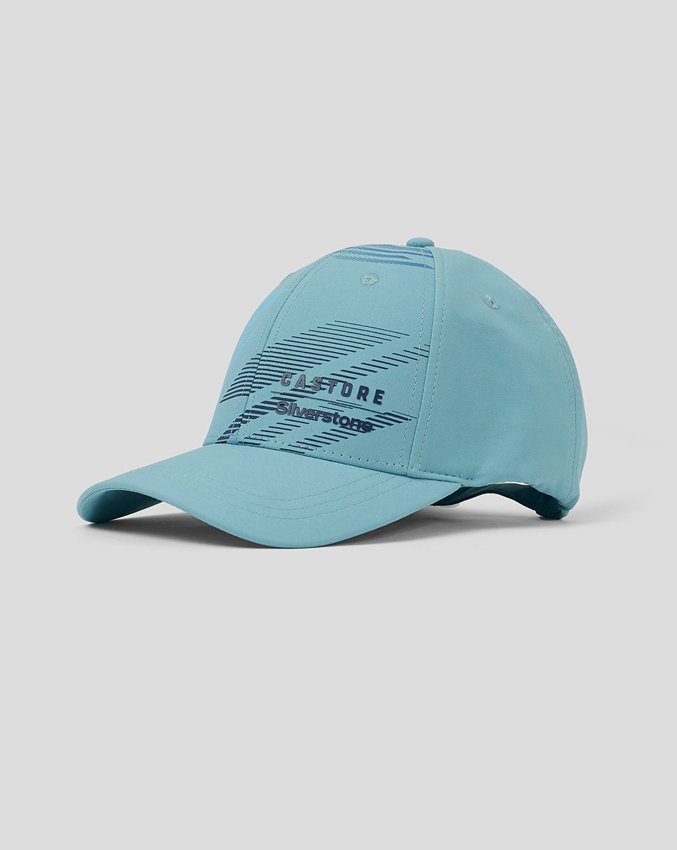 Junior Silverstone x Castore Sublimated Cap - Cabana Blue