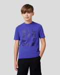 Junior Silverstone Core Graphic T-Shirt - Royal Blue