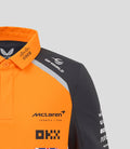 Official Junior McLaren Formula 1 Team Lando Norris Polo Shirt - Papaya/Phantom