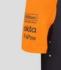 Official Junior McLaren Formula 1 Team Oscar Piastri Set Up T-Shirt - Phantom/Papaya