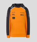 Official Junior McLaren Formula 1 Team Hooded Sweat - Papaya/Phantom