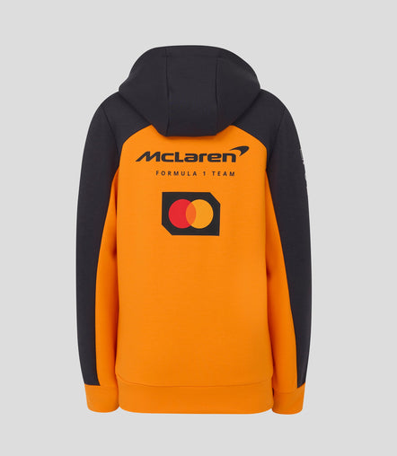 Official Junior McLaren Formula 1 Team Hooded Sweat - Papaya/Phantom