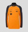 Official Junior McLaren Formula 1 Team Quarter Zip Top - Papaya/Phantom