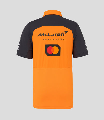 Official Junior McLaren Formula 1 Team Polo Shirt - Papaya/Phantom