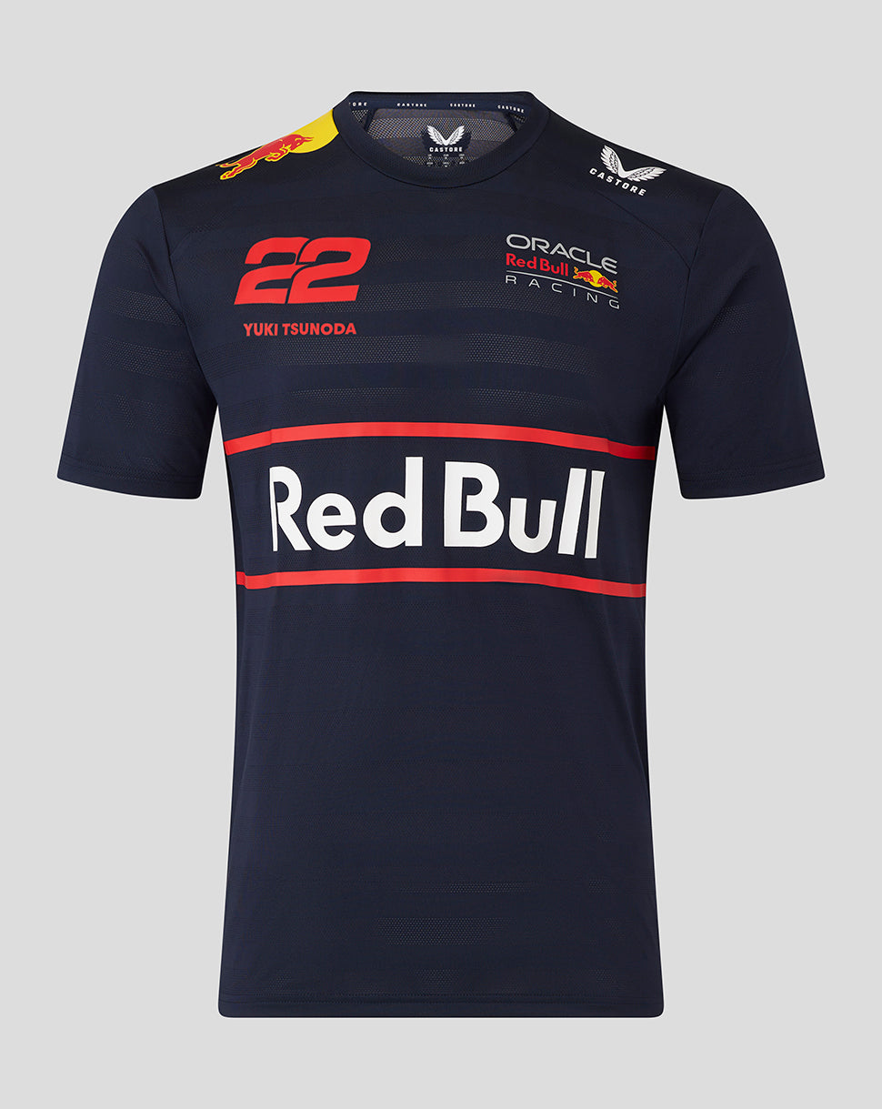 Oracle Red Bull Racing Men's Yuki Tsunoda Team T-Shirt - Night Sky