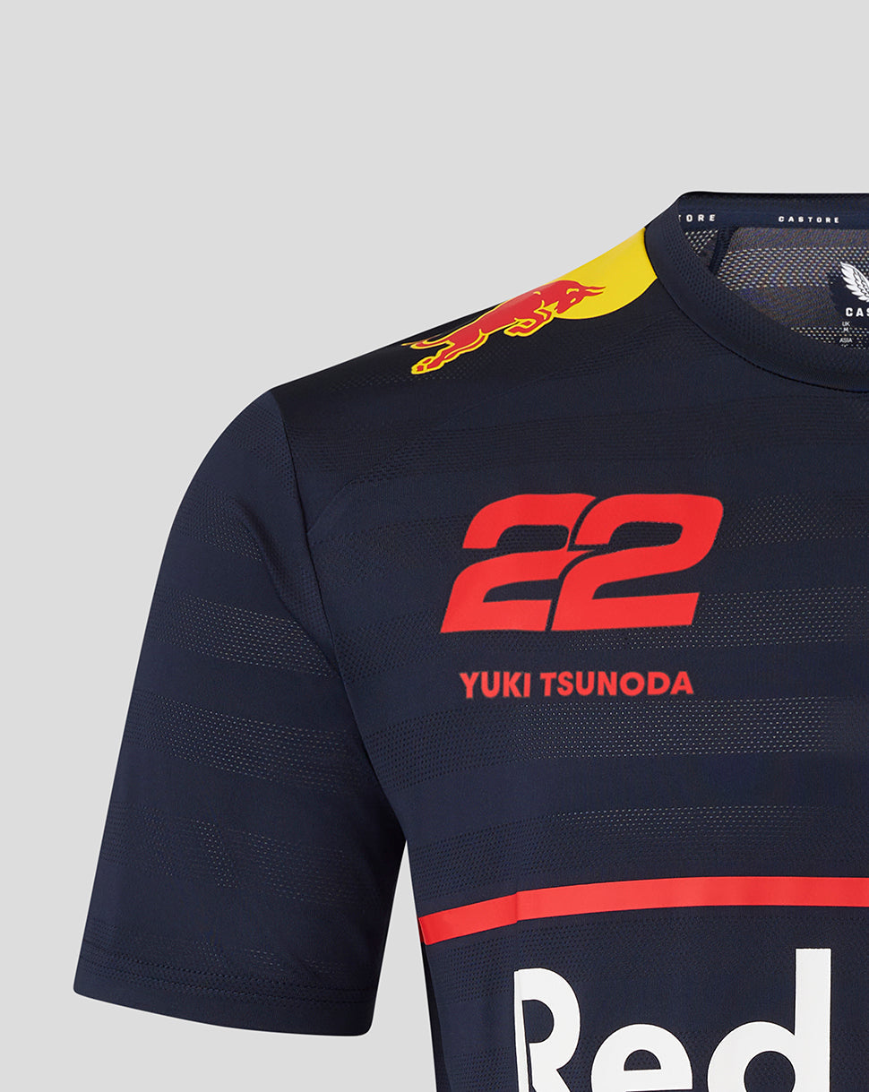 Oracle Red Bull Racing Men's Yuki Tsunoda Team T-Shirt - Night Sky