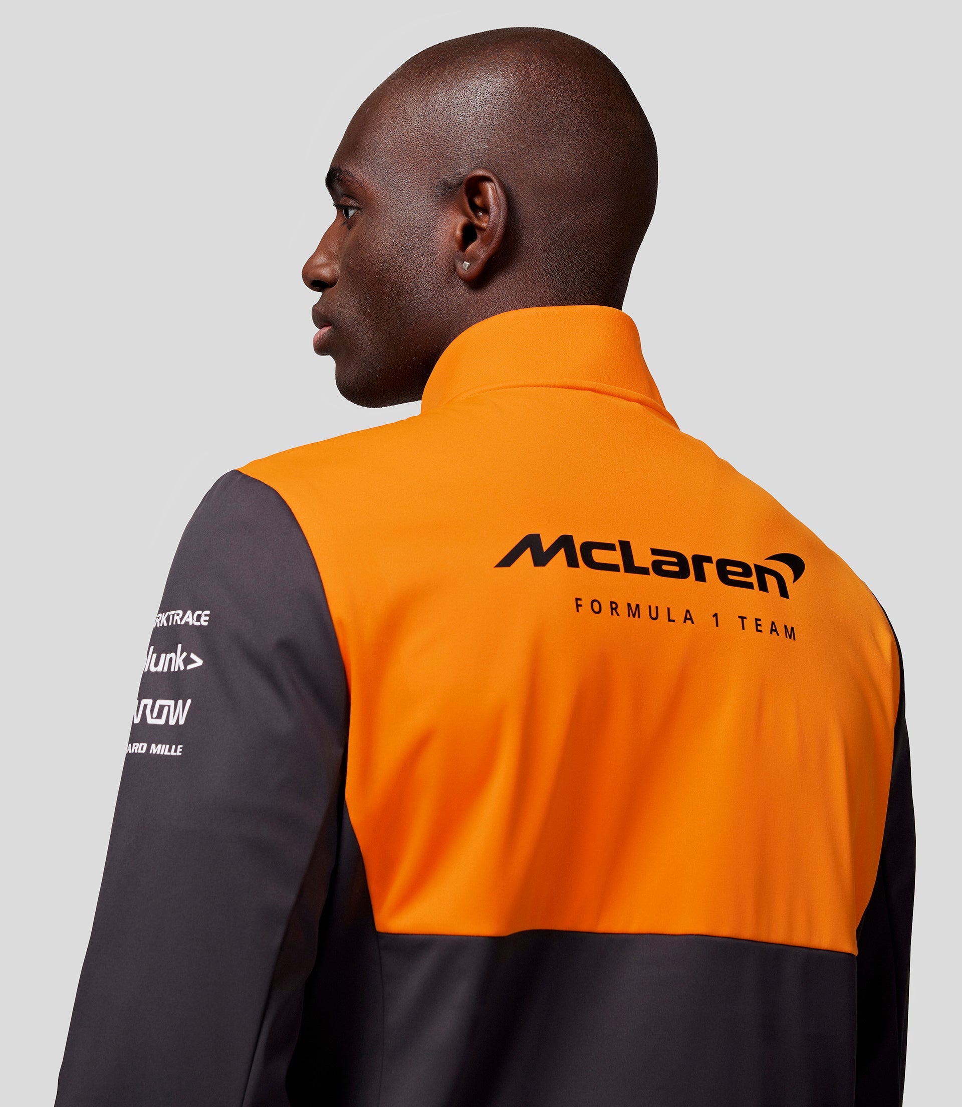 McLaren Mens Official Teamwear Soft Shell Jacket Formula 1